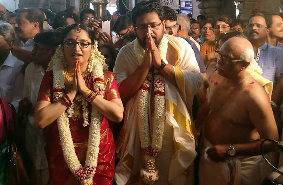 Sabarinathan and Divya S Iyer Wedding