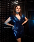Aathmika in blue dress (1)