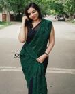 Akshaya-Premnath-in-green-saree-1