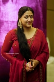 Anu Sithara in red dress