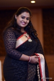 beena antony in black saree stills (4)