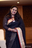 beena antony in black saree stills (5)