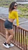 Deviyani Sharma in yellow dress (1)