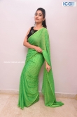Manjusha in green saree oct 2019 stills (2)
