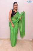 Manjusha in green saree oct 2019 stills (3)