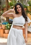 Nabha natesh in white dress july 2019 (4)