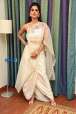 nabha natesh in white saree stills (1)