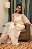 nabha natesh in white saree stills (13)