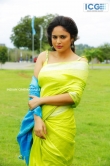 Nandita Swetha in green saree stills (2)