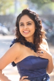 Nanditha swetha in blue dress stills (9)