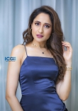 Pragya Jaiswal in blue dress stills july 2019 (2)