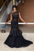 Sanjana in black dress stills july 2019 (3)