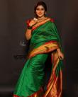 Shamna-Kasim-in-green-saree-hd-images-5