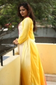 teja reddy in yellow dress stills (1)