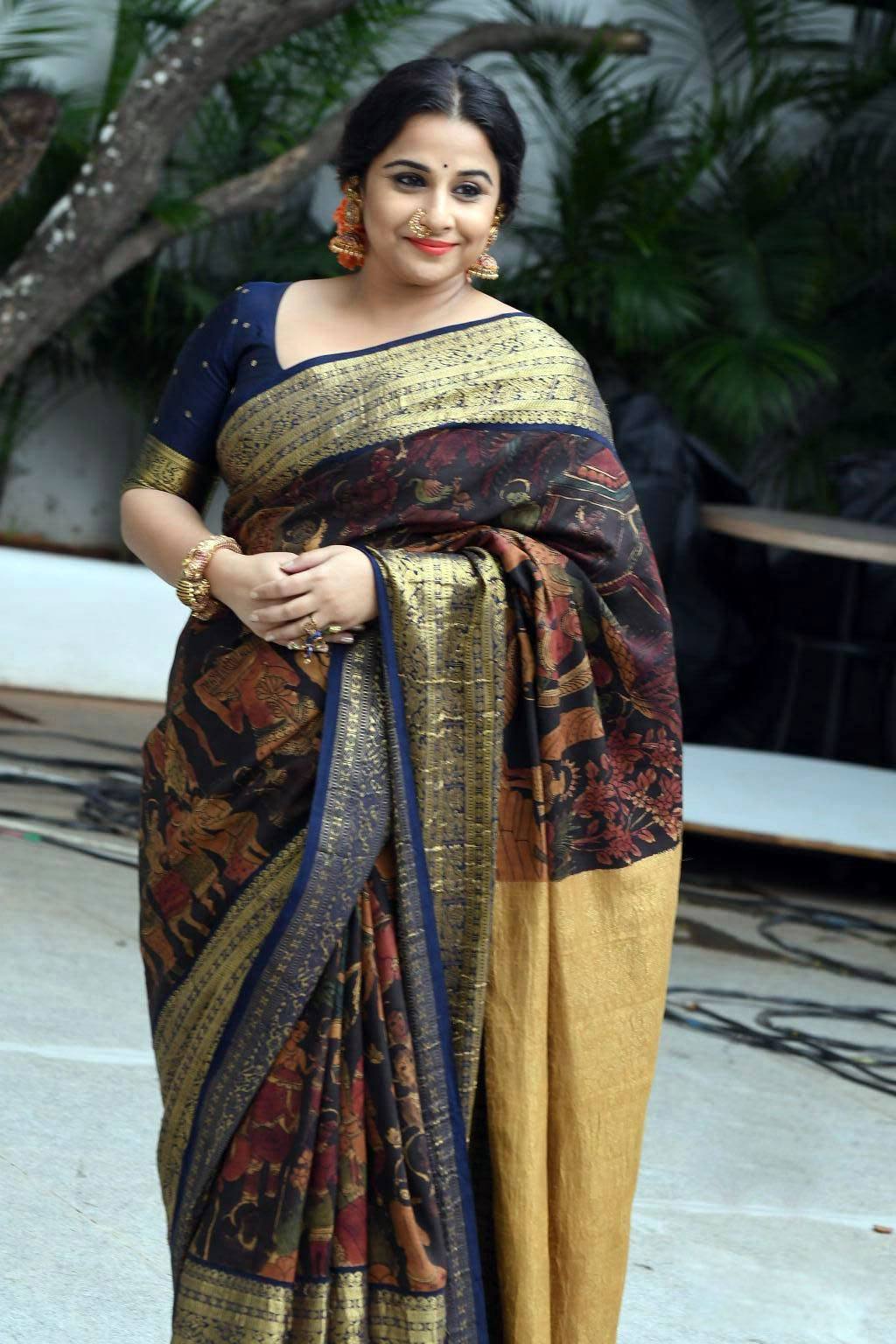 Vidya Balan Actress Photos Stills Gallery
 Vidya Balan In Saree Back