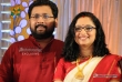MLA Sabarinadhan and wife Divya S Iyer at Wedding Reception