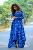 Noorin Shereef in blue gown stills (15)