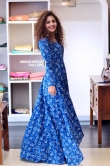 Noorin Shereef in blue gown stills (7)