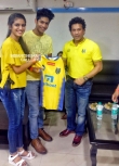 Priya Prakash Varrier with with ISL team at cochin (8)