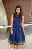 Rashmika Mandanna in blue dress stills july 2019 (13)