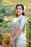 Rashmika Mandanna in saree dress (2)