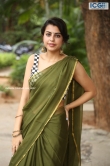 sasha singh in green saree stills july 2019 (16)