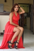 Sravani Nikki in red dress (6)