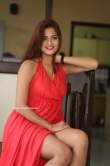 Sravani Nikki in red dress (9)