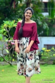 Veena Nandakumar in red dress stills (10)