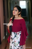 Veena Nandakumar in red dress stills (2)