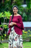 Veena Nandakumar in red dress stills (5)