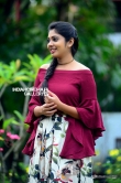 Veena Nandakumar in red dress stills (6)