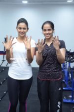 Saina Nehwal Launches Rakul Preet Singh F45 Gym stills (29)