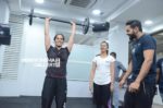 Saina Nehwal Launches Rakul Preet Singh F45 Gym stills (9)